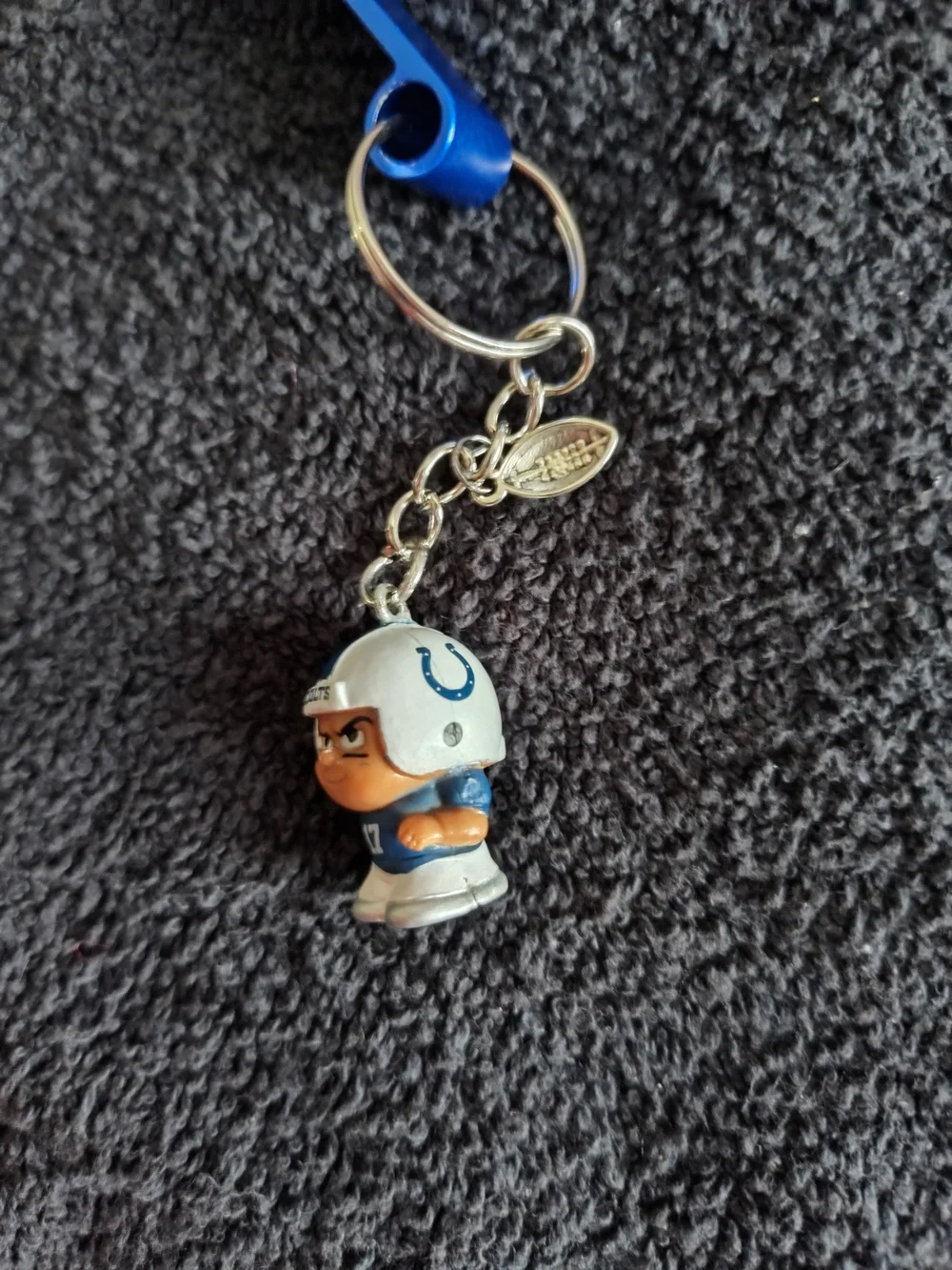 🏈 NFL Colts #17 Rivers Teenymates Blue Football Player Keychain &Bottle Opener